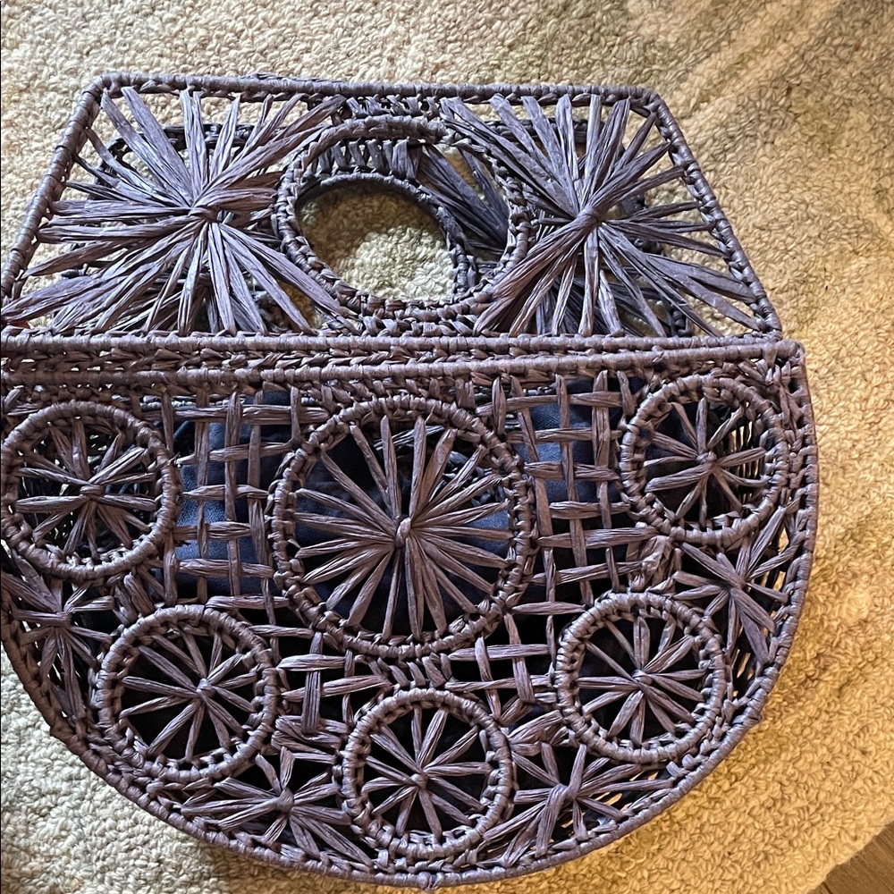 House of Harlow Boho Straw Clutch 
Spring/Summer